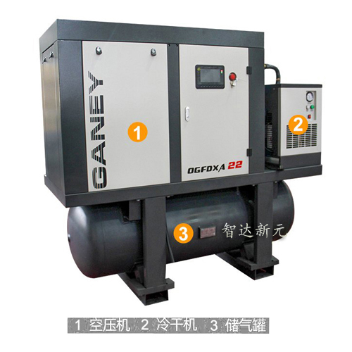 22kw单螺杆一体机